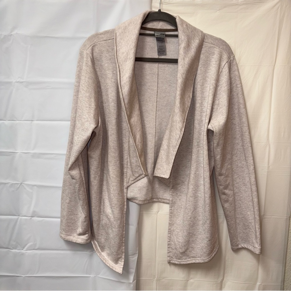 Champion Shacket Sweater Jacket Beige Cream XXL athleisure Soft Cozy